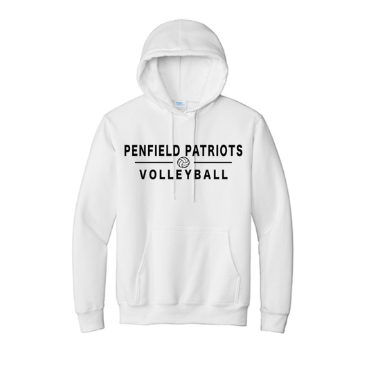 Volleyball Unisex Hooded Sweatshirt XL-4XL