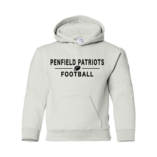 Football Youth Hooded Sweatshirt
