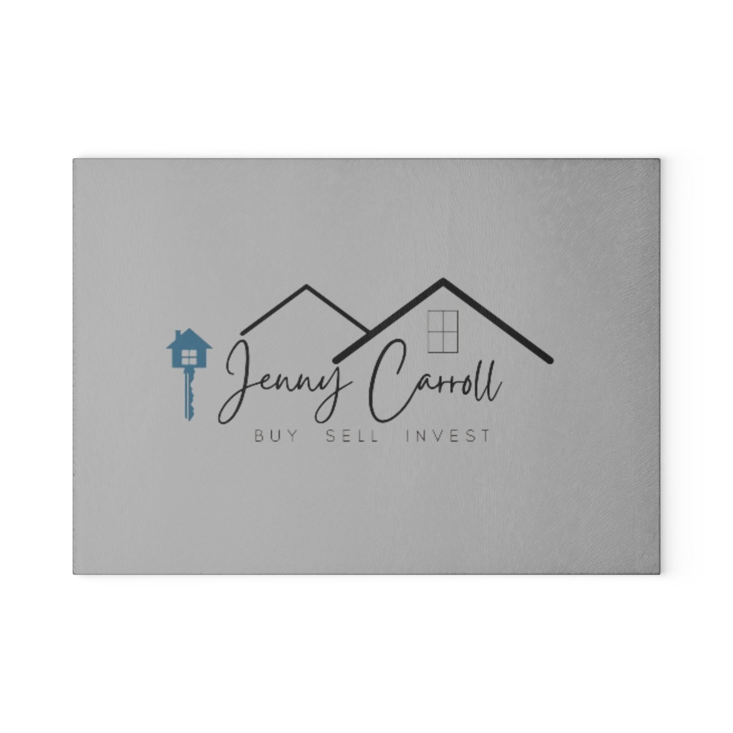 Jennifer Carroll Glass Cutting Board