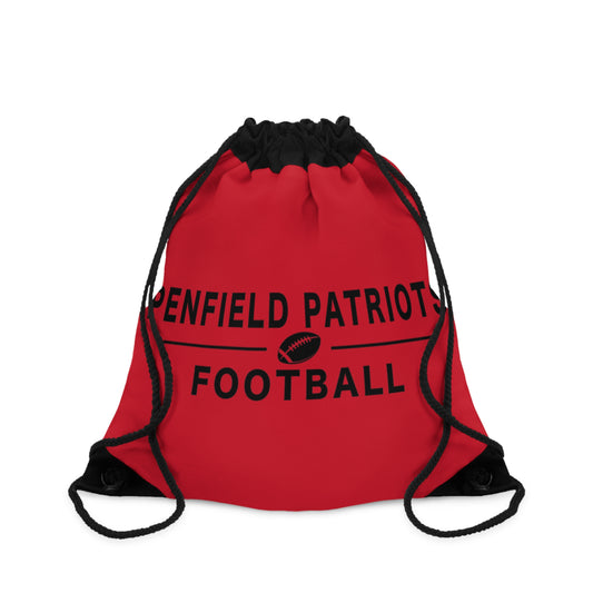 Football Drawstring Bag