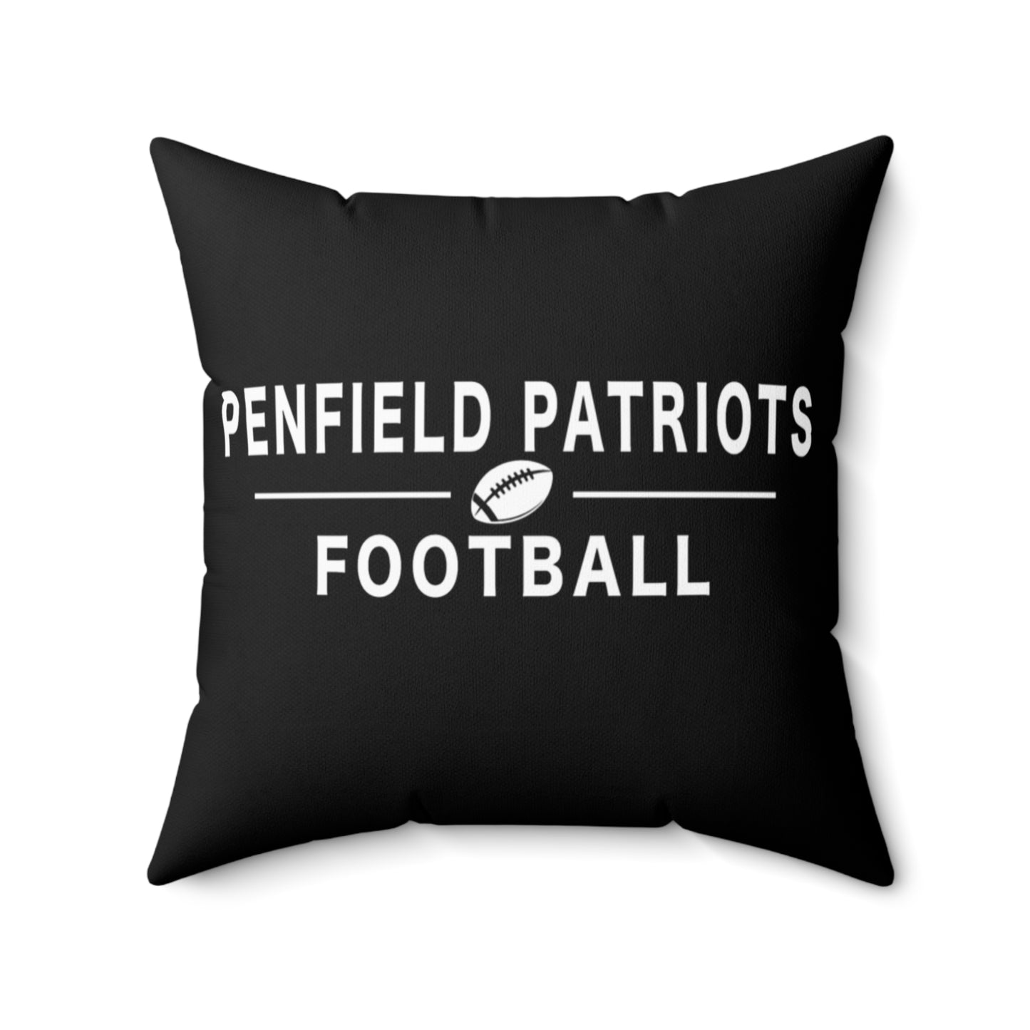 Football Polyester Square Pillow
