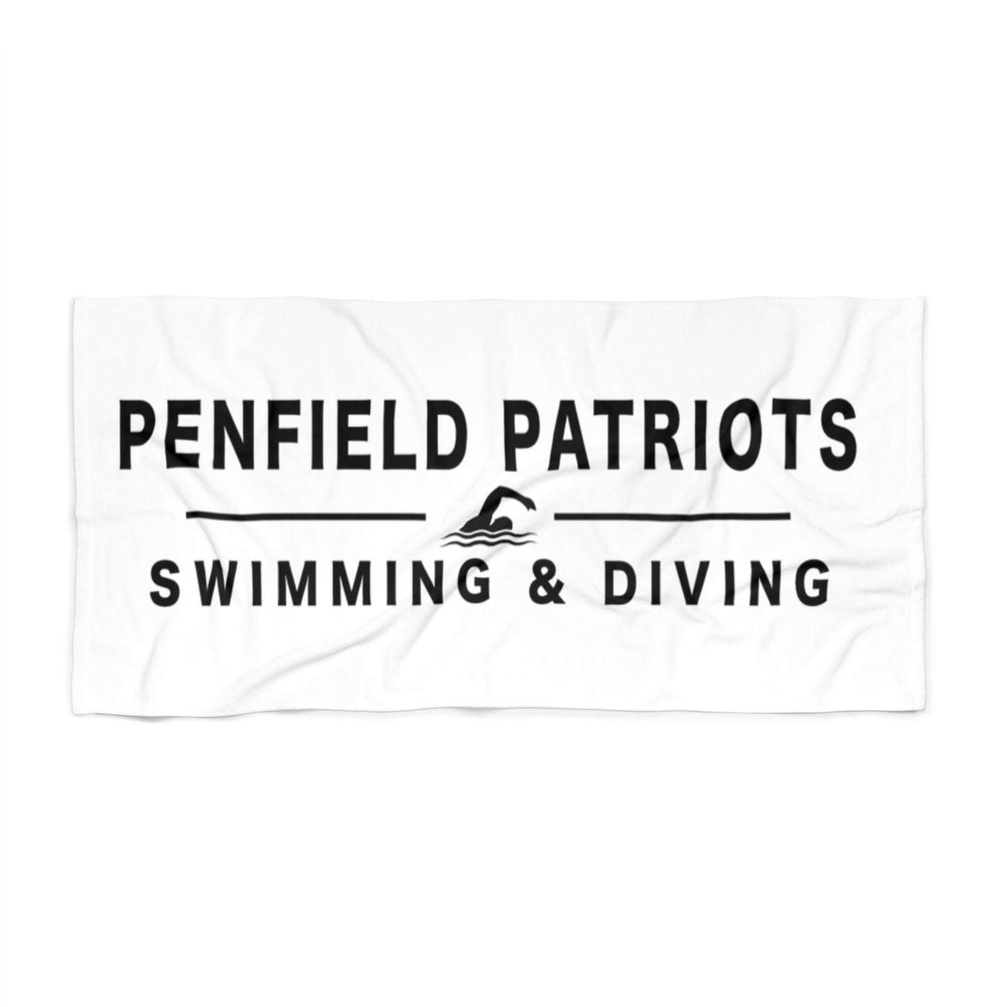 Swim and Dive Beach Towel