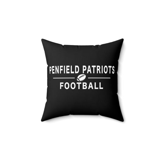 Football Polyester Square Pillow