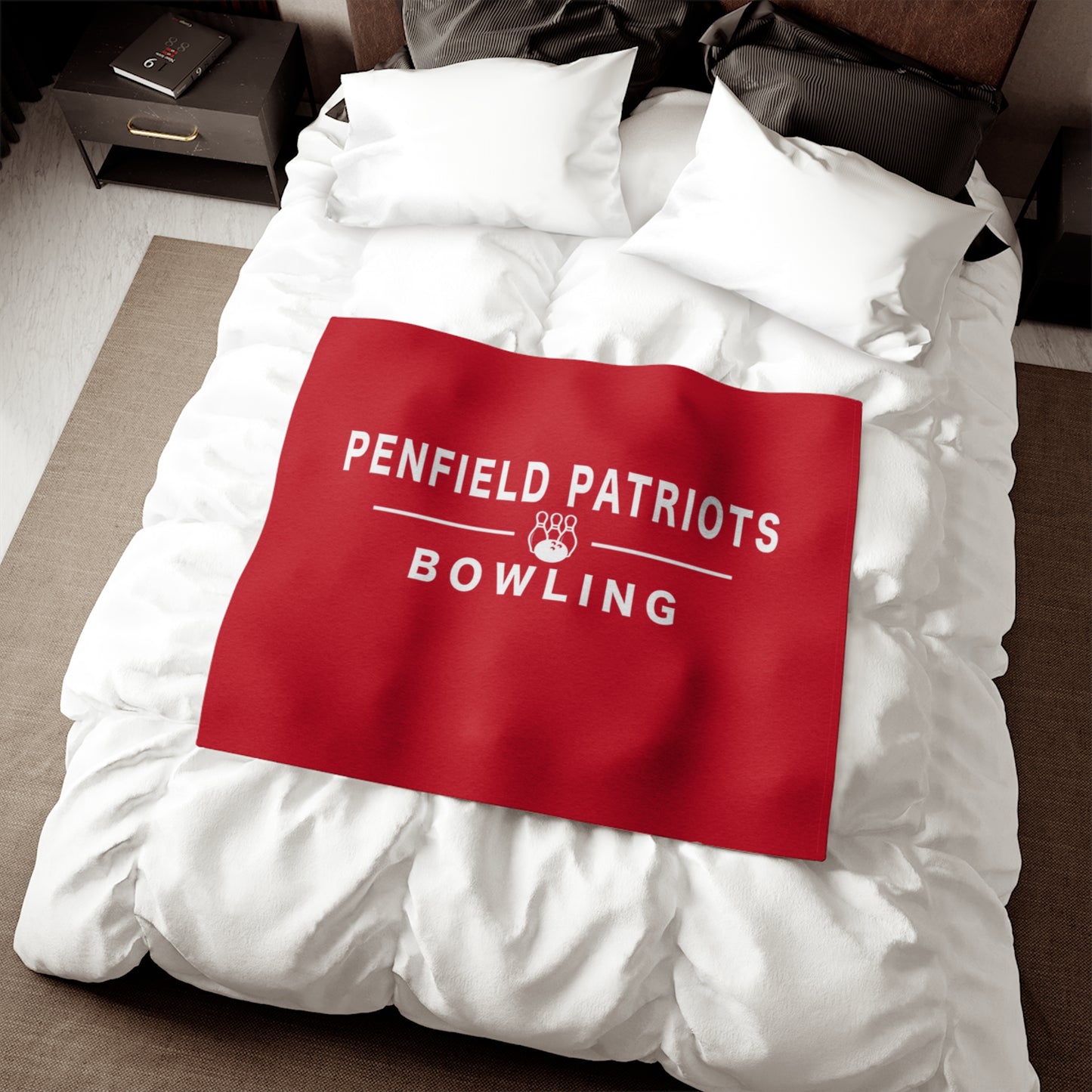 Bowling Sweatshirt Blanket