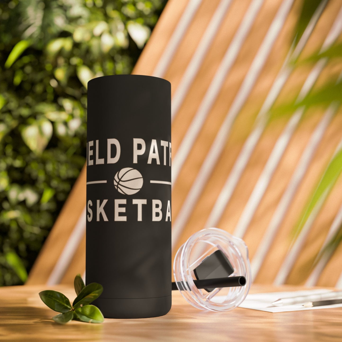 Basketball Skinny Matte Tumbler, 20oz