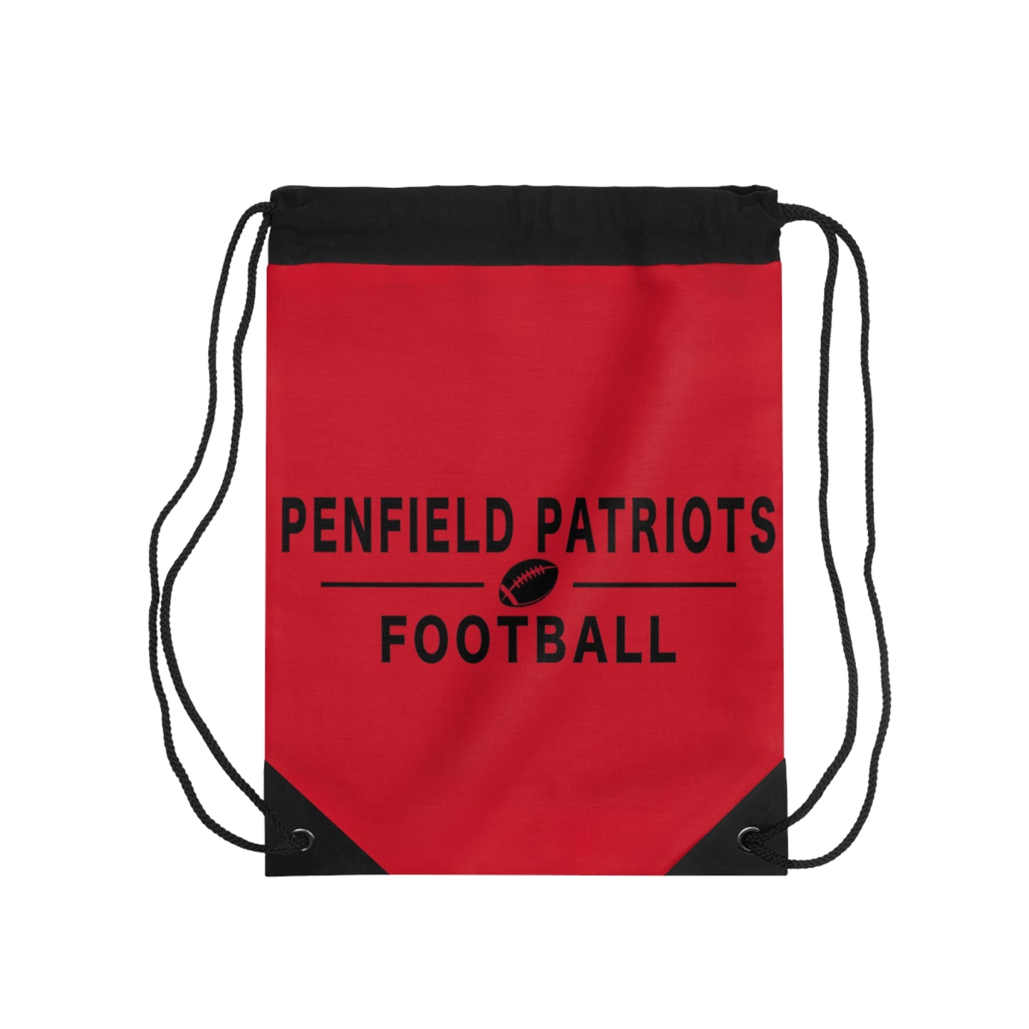 Football Drawstring Bag