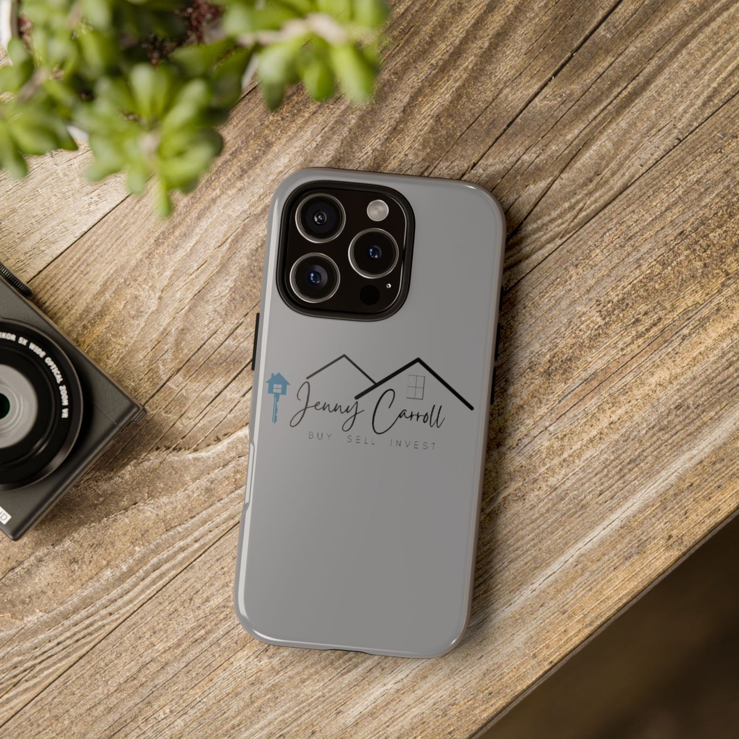 Jennifer Carroll Gray Phone Case