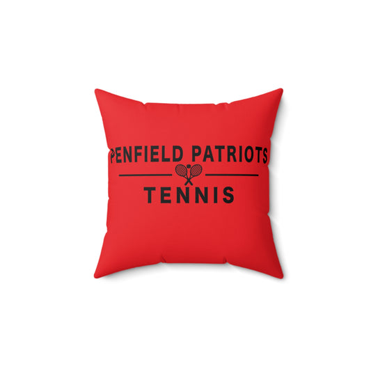Tennis Polyester Square Pillow