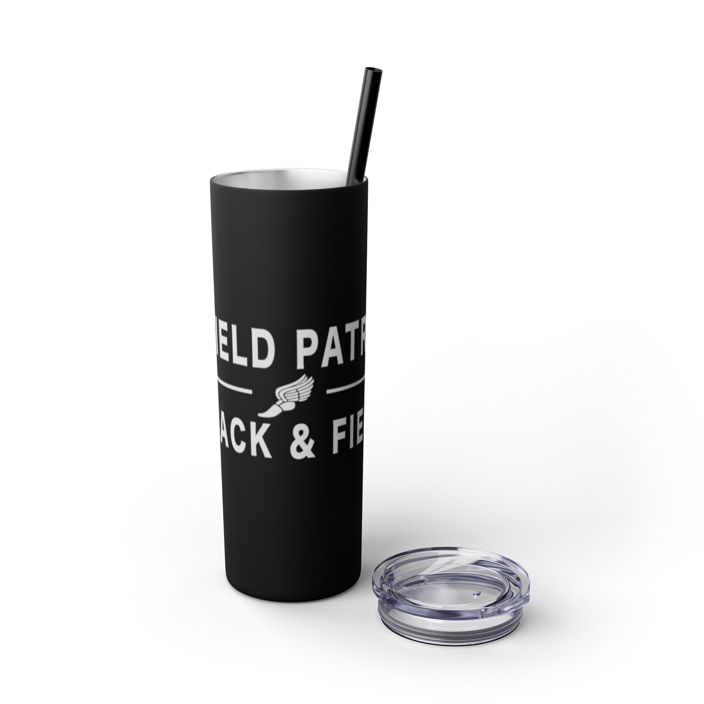 Track and Field Skinny Matte Tumbler