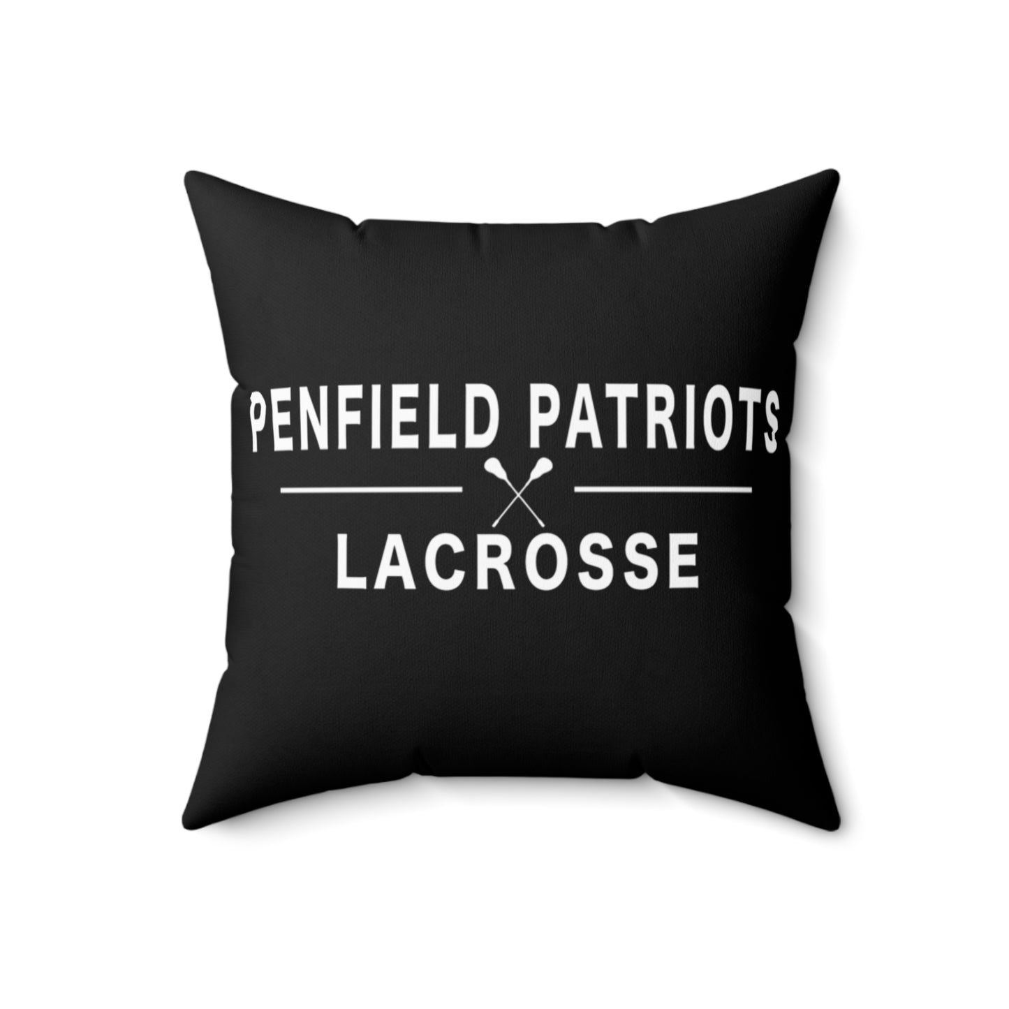 Lacrosse Polyester Square Pillow