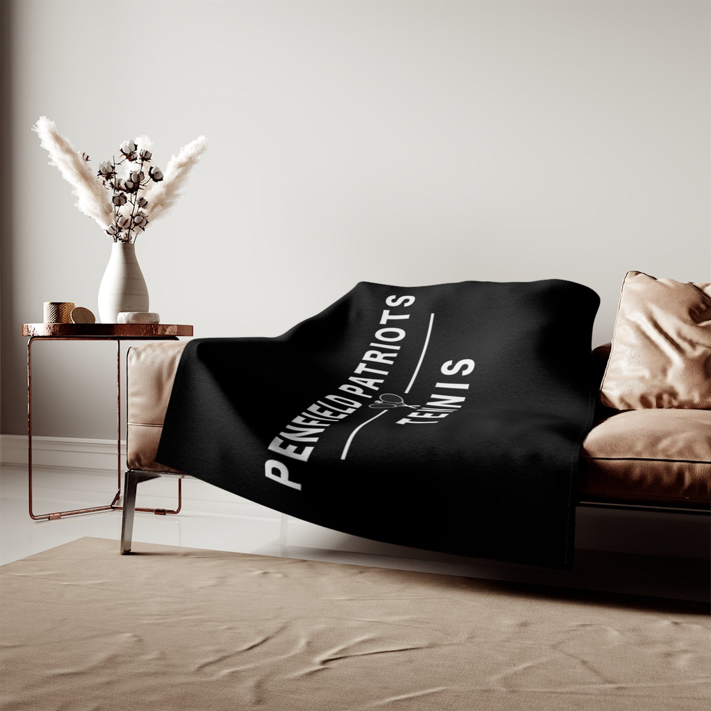 Tennis Sweatshirt Blanket