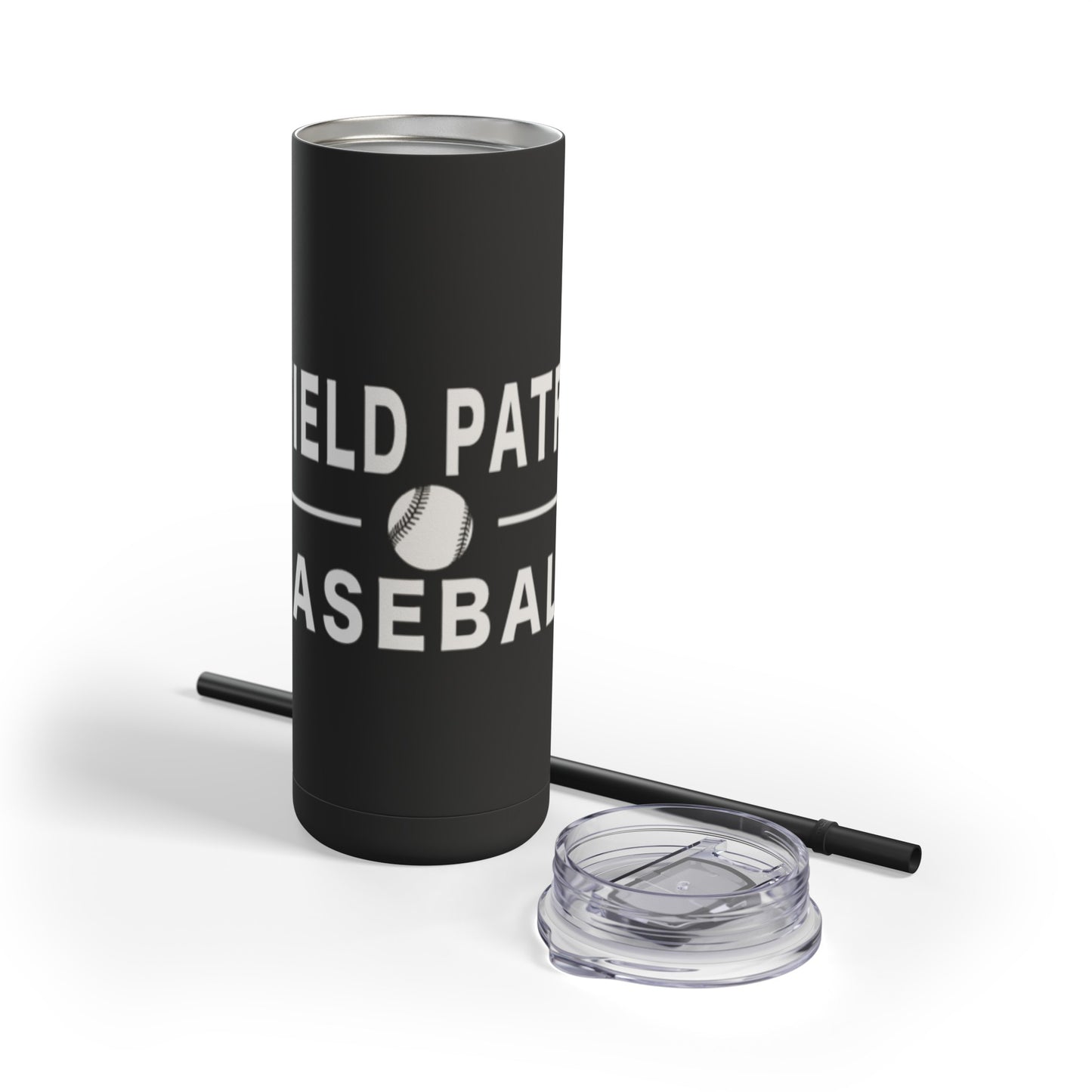 Baseball Skinny Matte Tumbler, 20oz