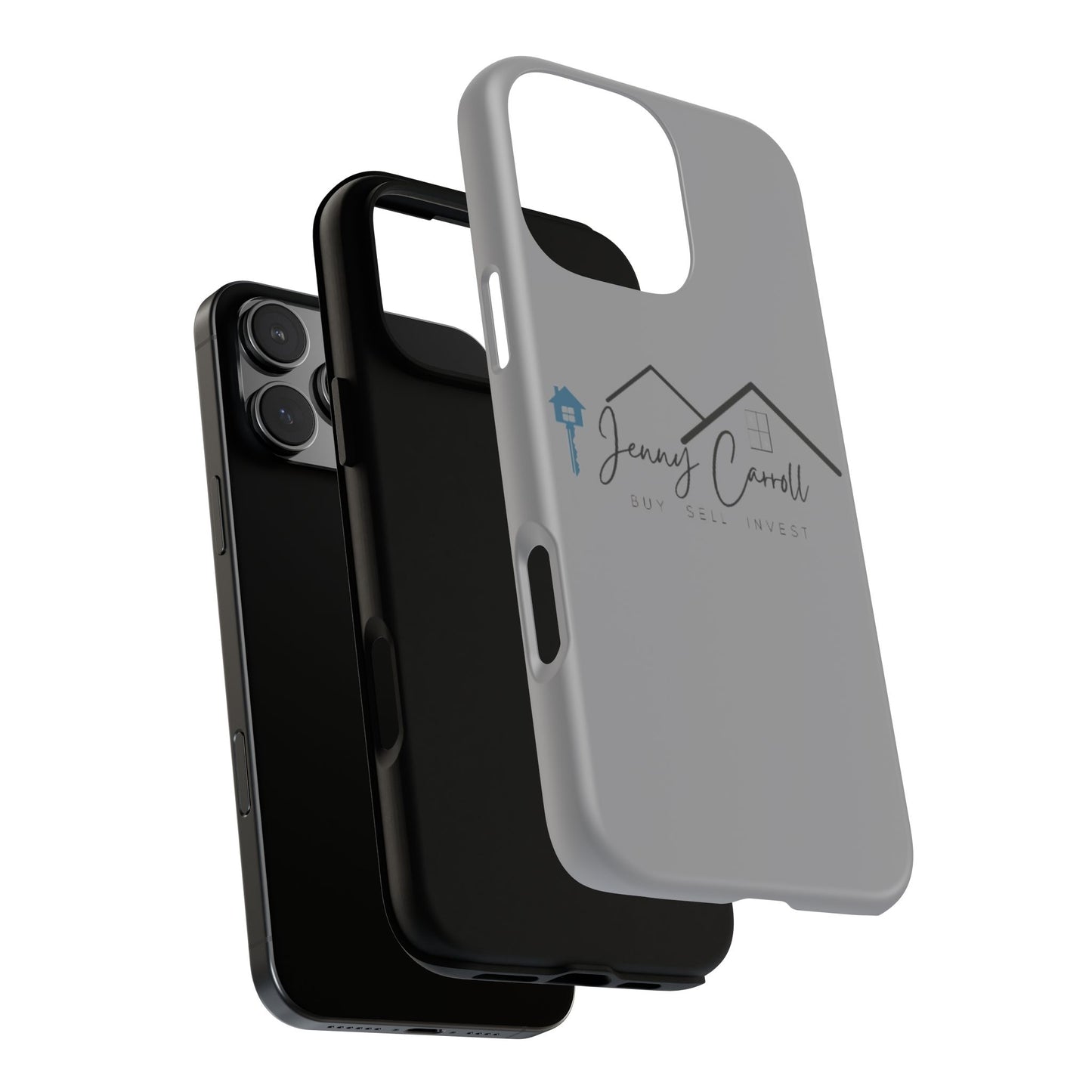 Jennifer Carroll Gray Phone Case