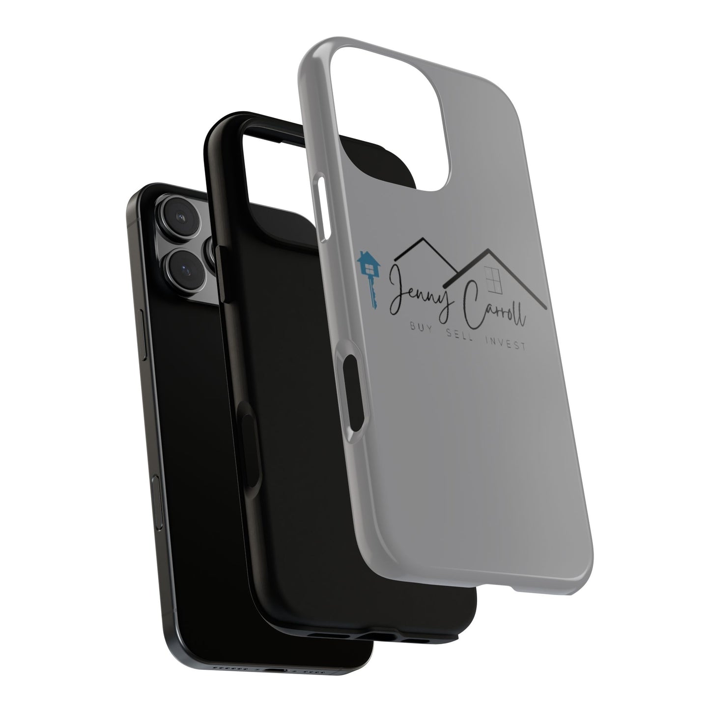 Jennifer Carroll Gray Phone Case