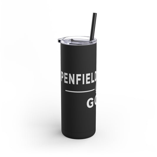Golf Skinny Matte Tumbler, 20oz
