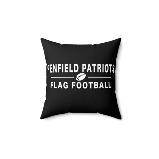 Flag Football Square Pillow
