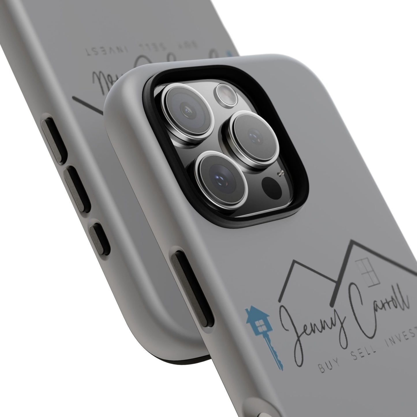 Jennifer Carroll Gray Phone Case