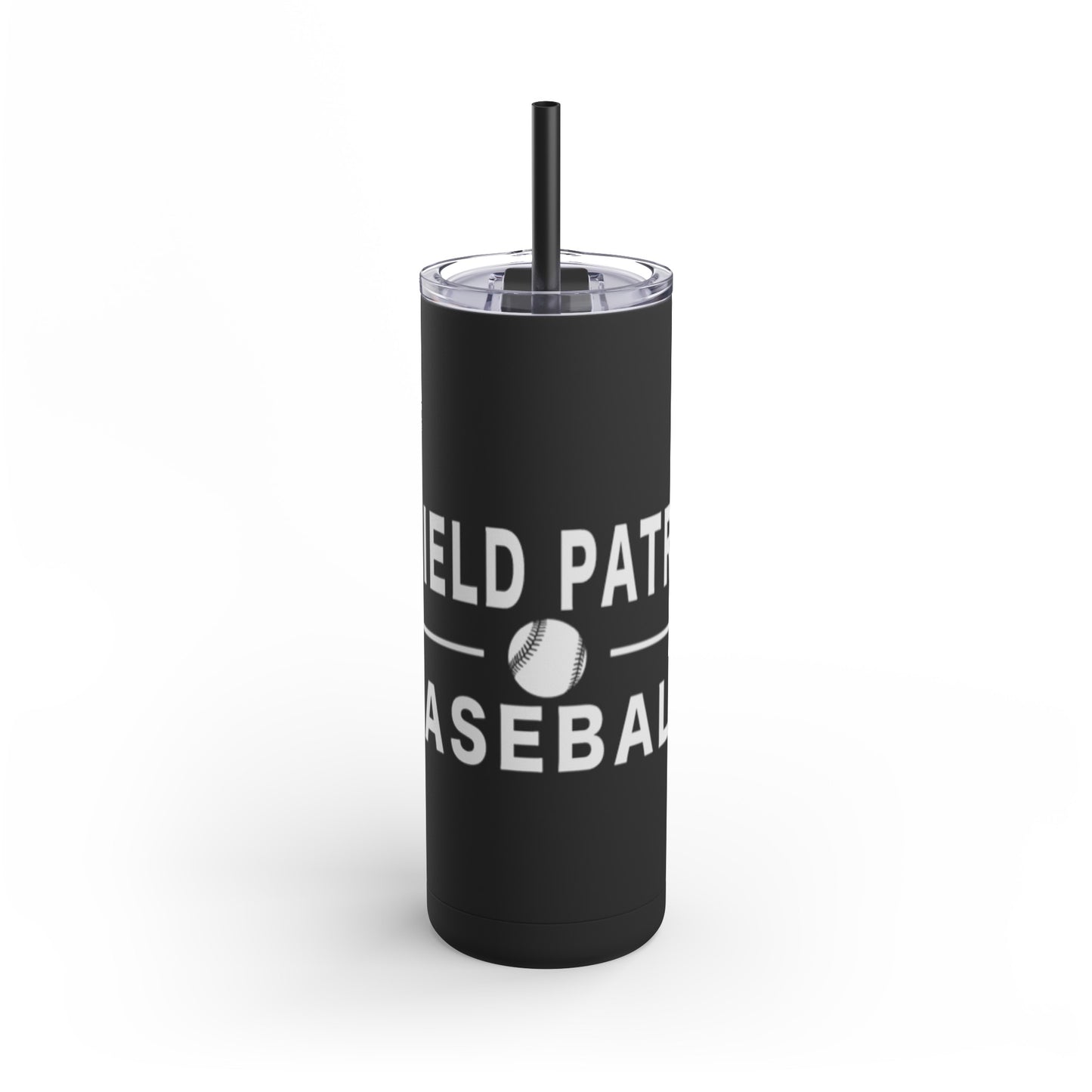 Baseball Skinny Matte Tumbler, 20oz