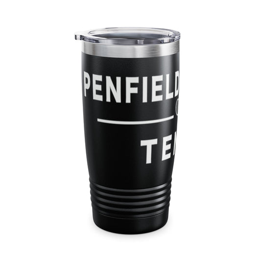 Tennis 20oz Travel Tumbler — Insulated Stainless Steel Cup
