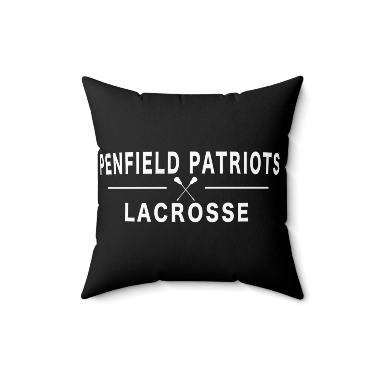 Lacrosse Polyester Square Pillow
