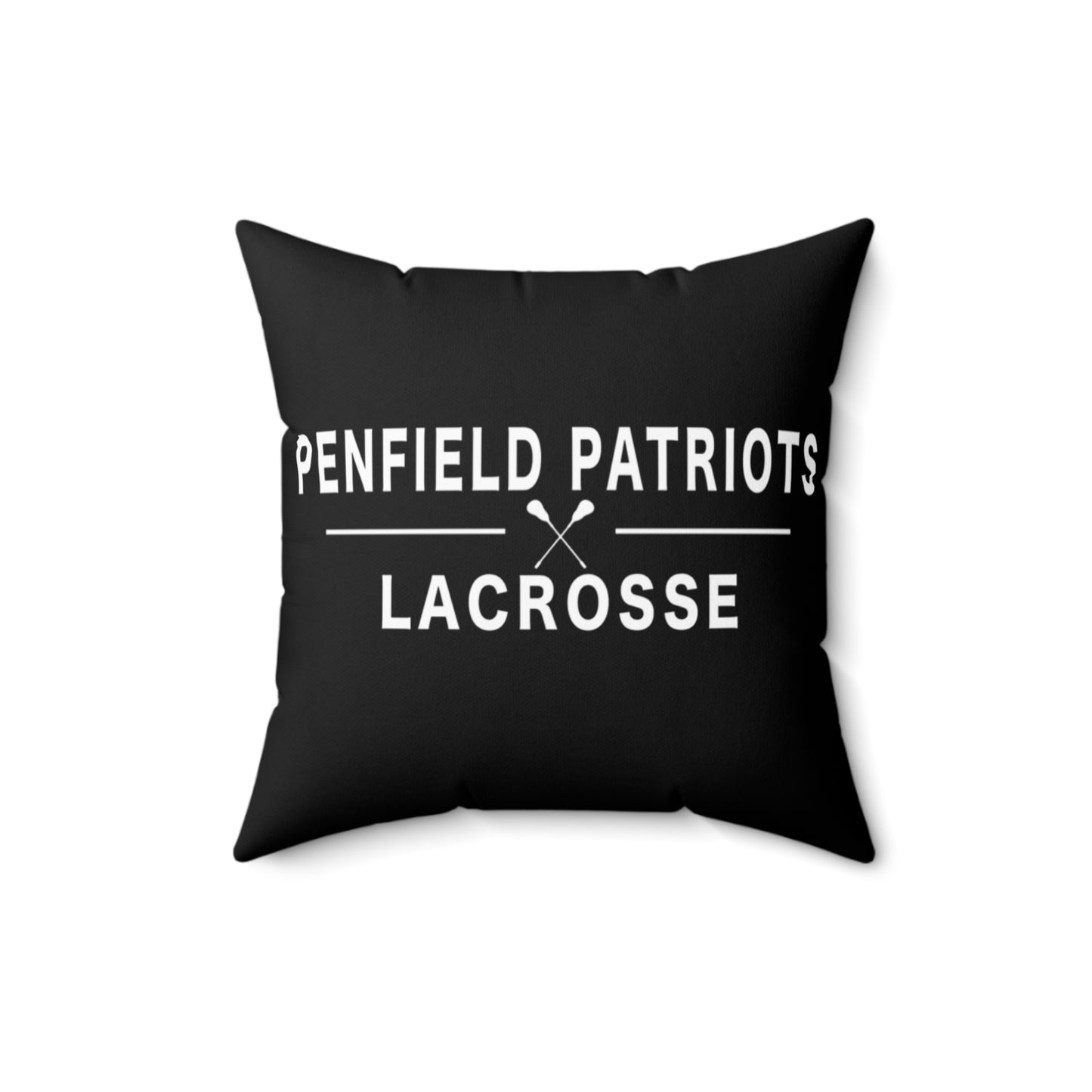 Lacrosse Polyester Square Pillow