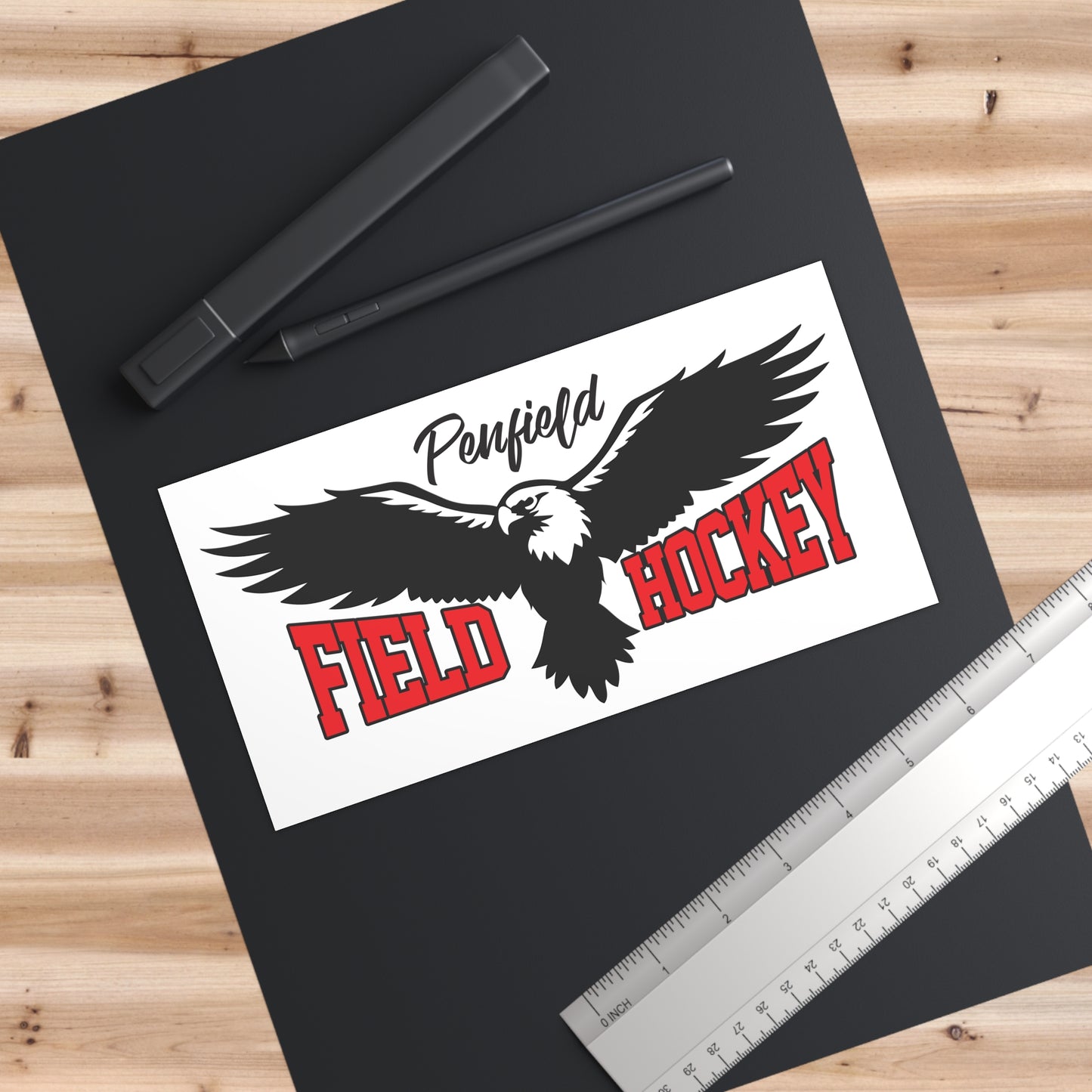 Field Hockey Bumper Sticker