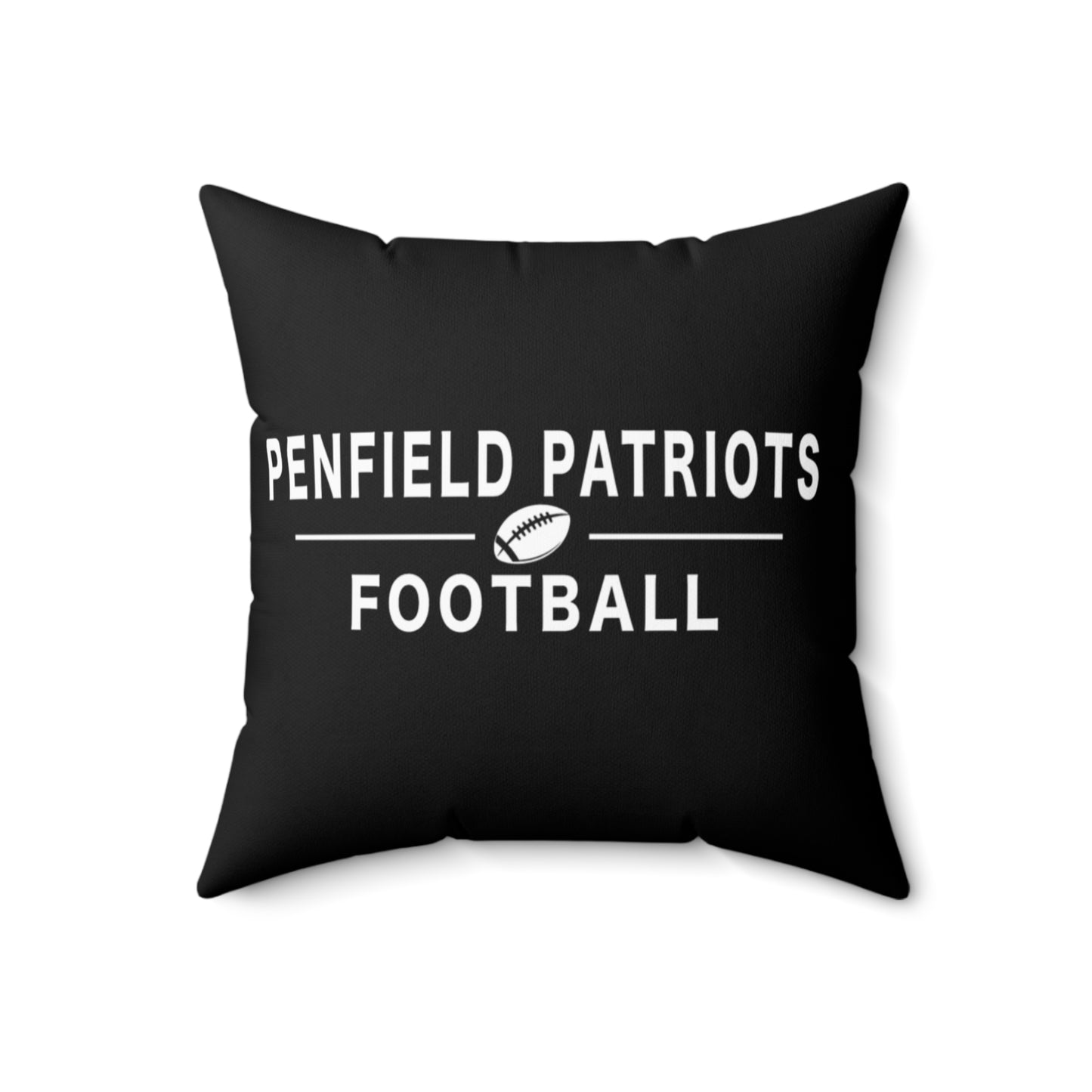 Football Polyester Square Pillow