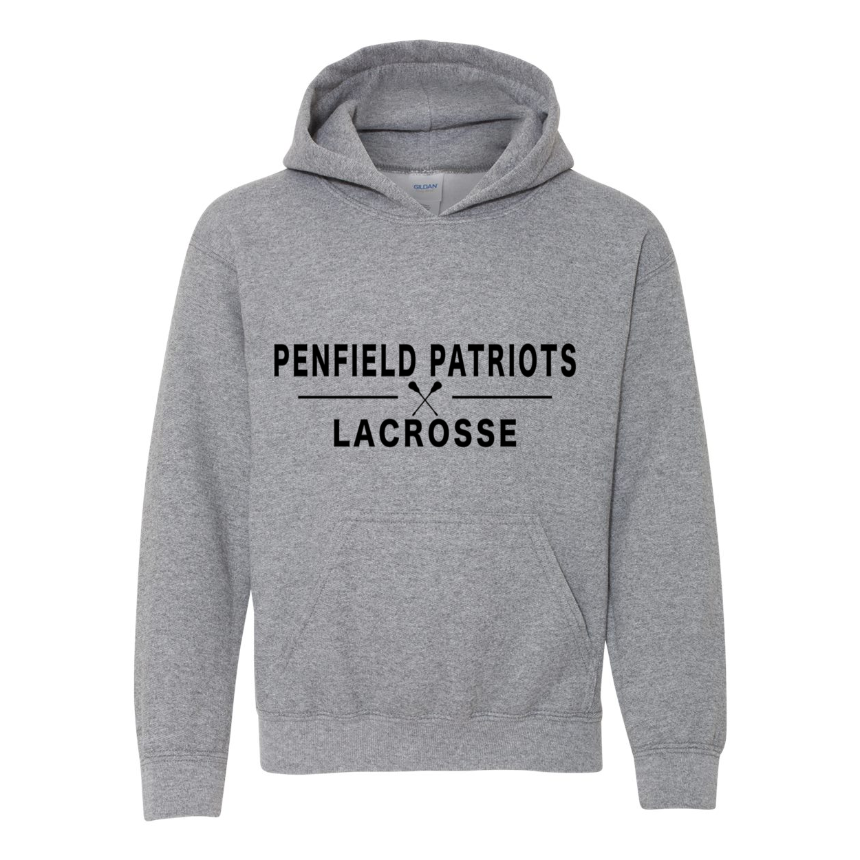 Lacrosse Youth Hooded Sweatshirt