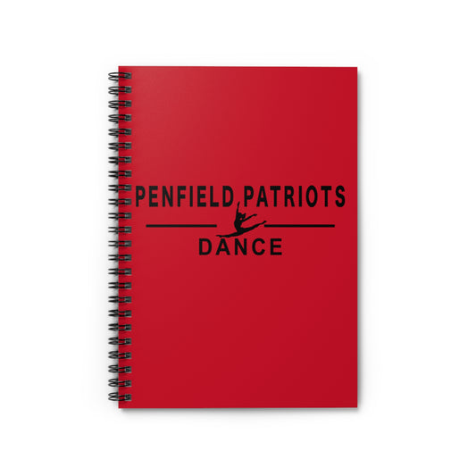 Dance Spiral Notebook - Ruled Line