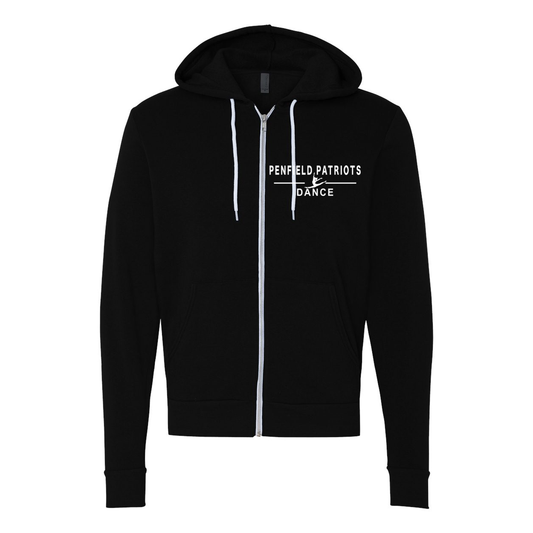Dance Unisex Full-Zip Hooded Sweatshirt