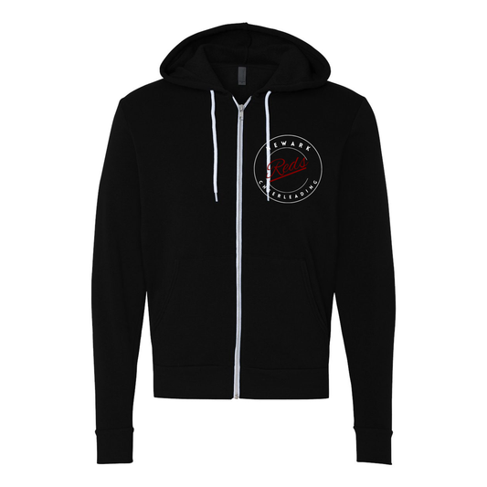 Newark Cheer Unisex Full-Zip Hooded Sweatshirt