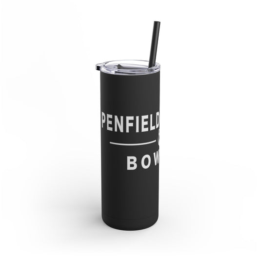 Bowling Skinny Matte Tumbler, 20oz