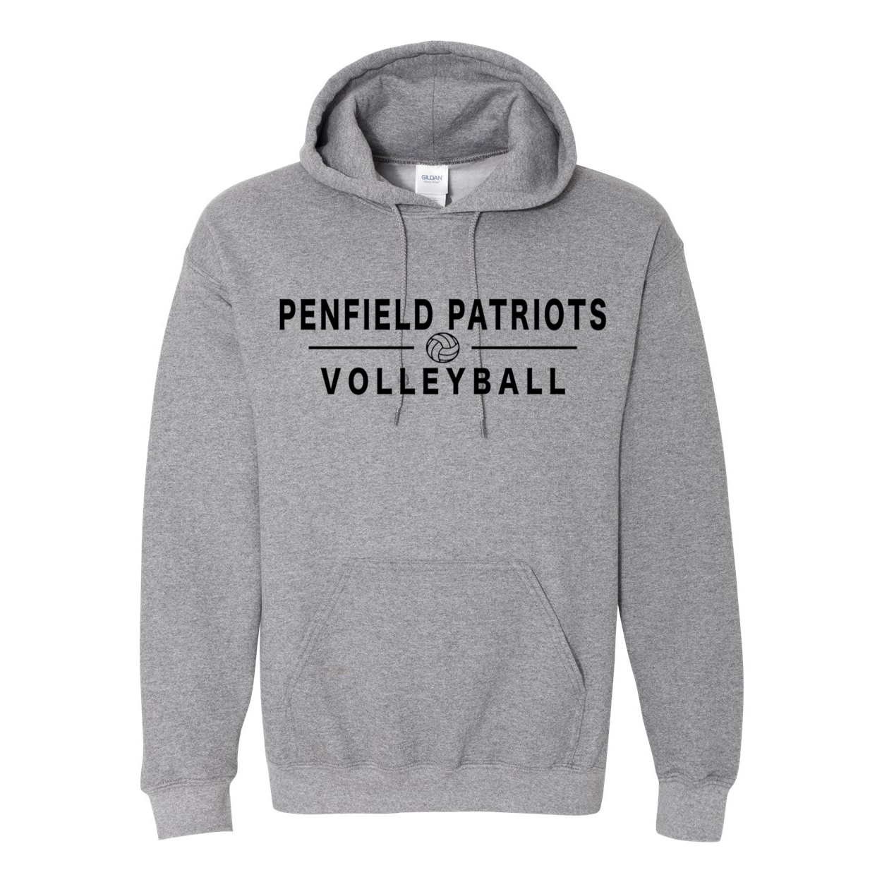 Volleyball Unisex Hooded Sweatshirt