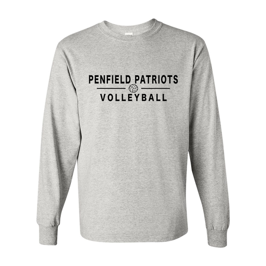 Volleyball Unisex Heavy Cotton Long Sleeve T-Shirt