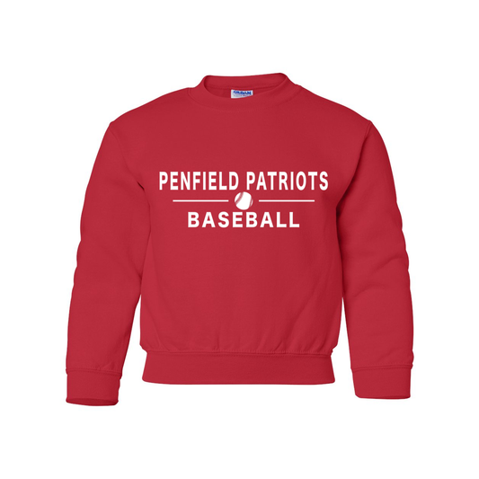 Baseball Youth Crewneck Sweatshirt