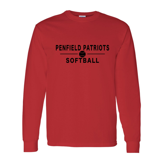 Softball Unisex Long Sleeve T-Shirt