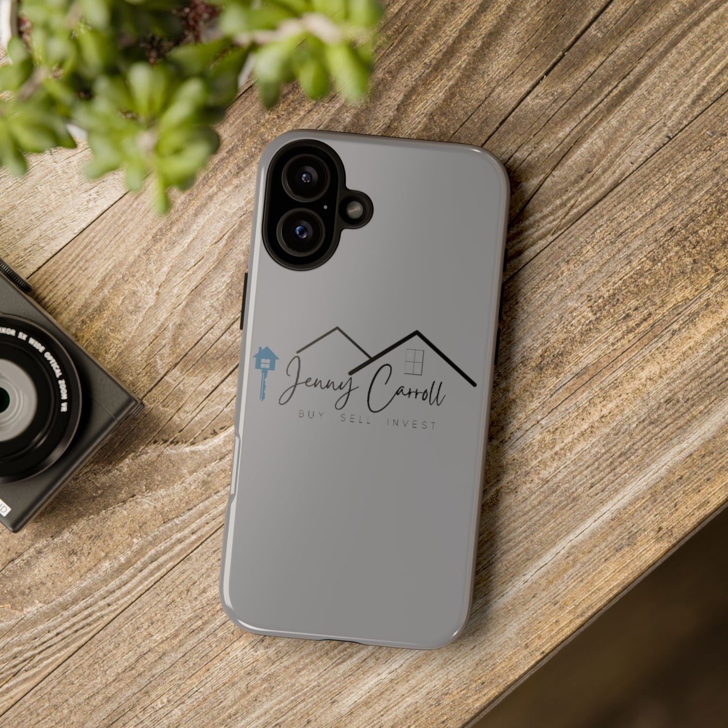 Jennifer Carroll Gray Phone Case