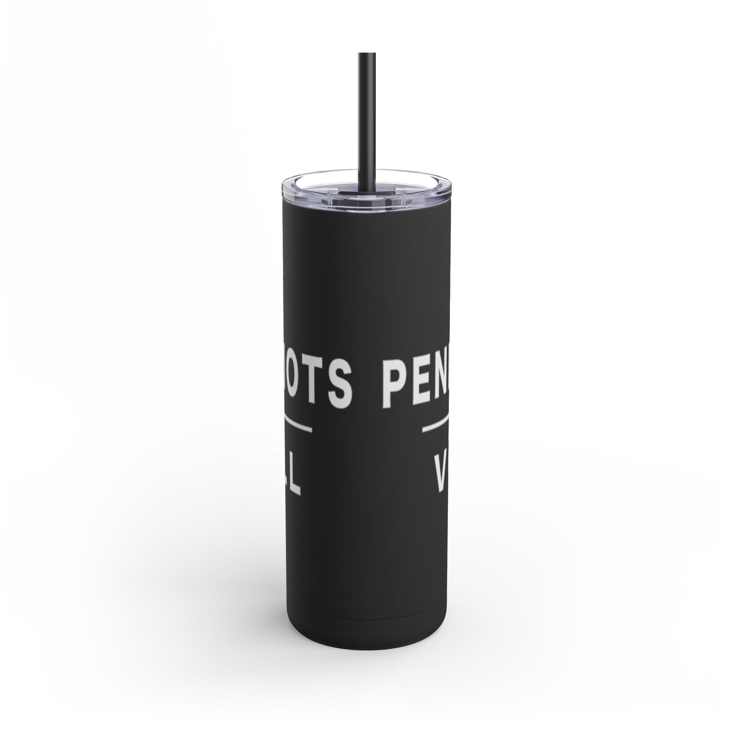 Volleyball Skinny Matte Tumbler, 20oz
