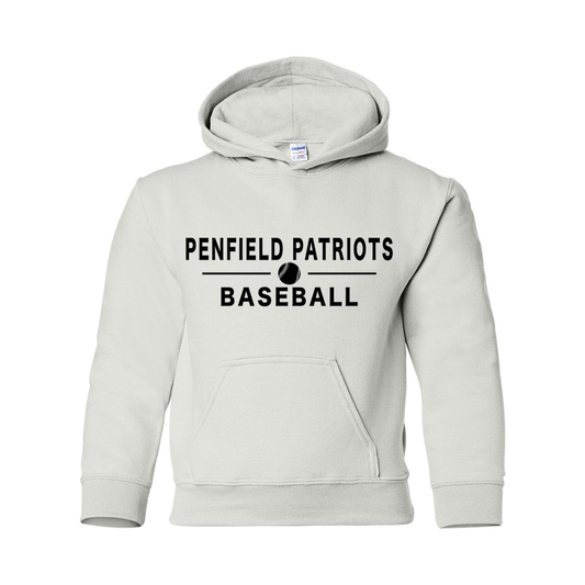 Baseball Youth Hooded Sweatshirt