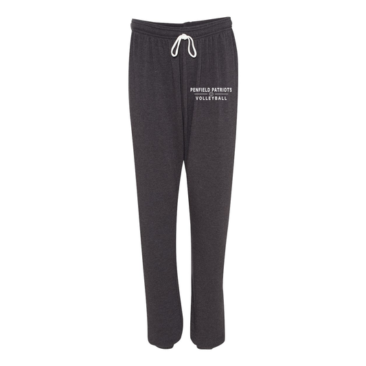 Volleyball Unisex Long Scrunch Fleece Pant