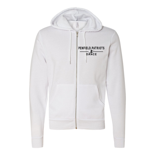 Dance Unisex Full-Zip Hooded Sweatshirt