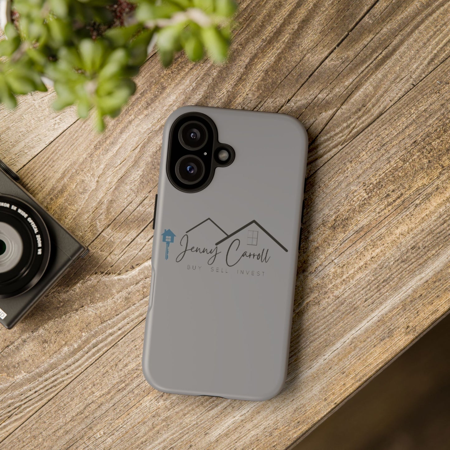 Jennifer Carroll Gray Phone Case