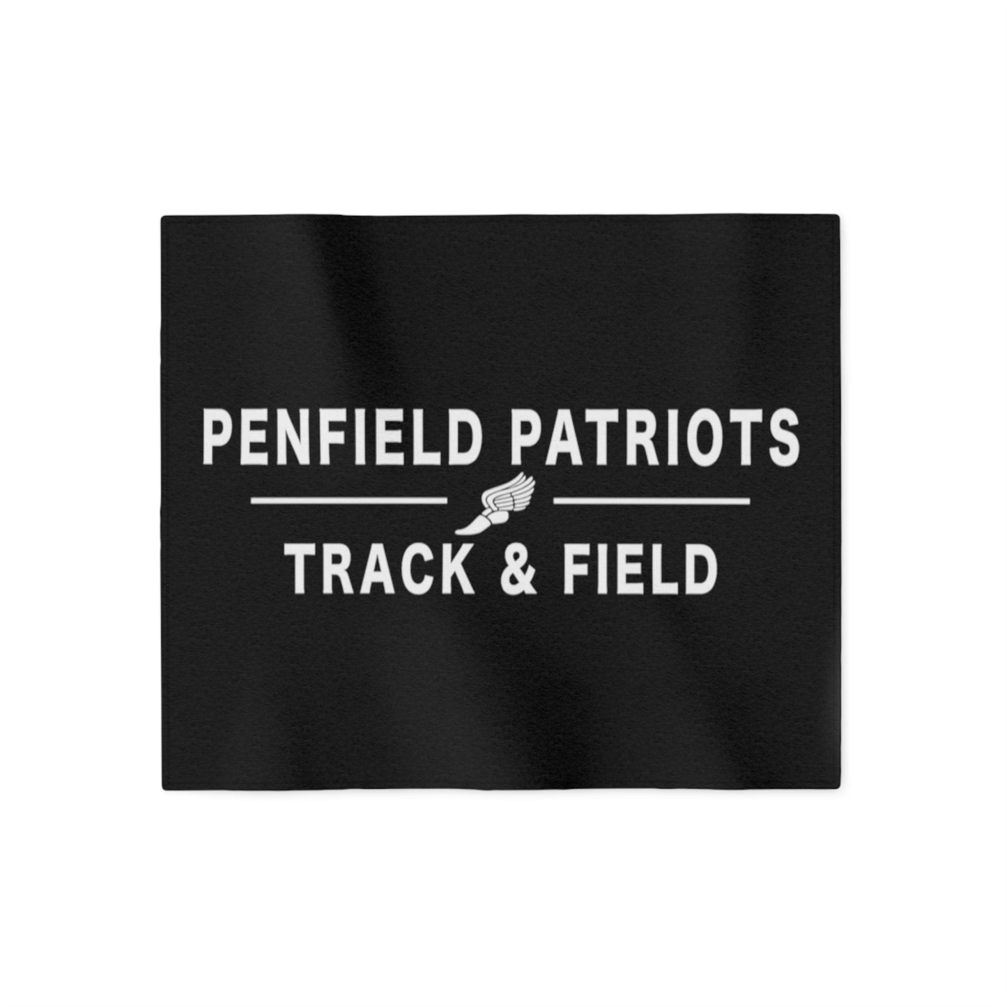Track and Field Sweatshirt Blanket