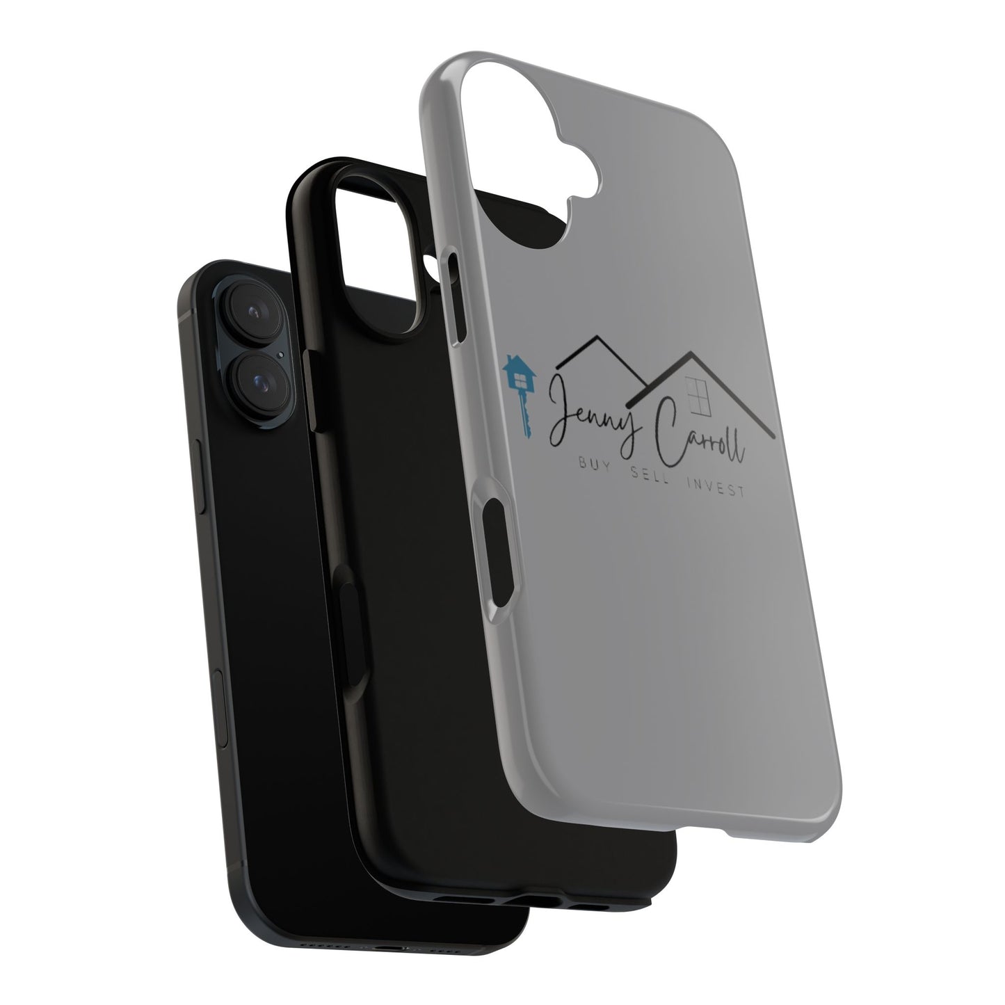Jennifer Carroll Gray Phone Case
