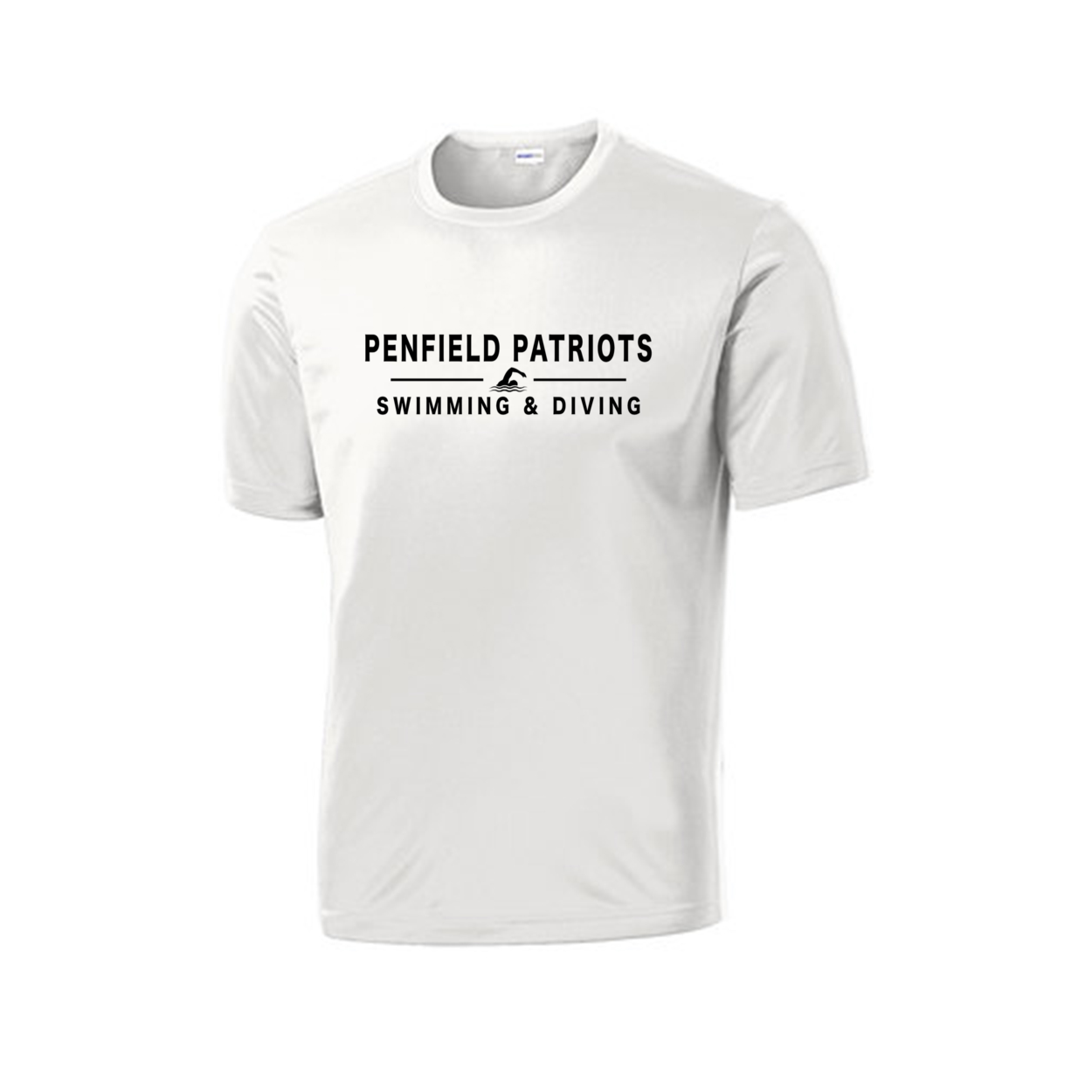 Swim and Dive Unisex Dry Fit Short Sleeve