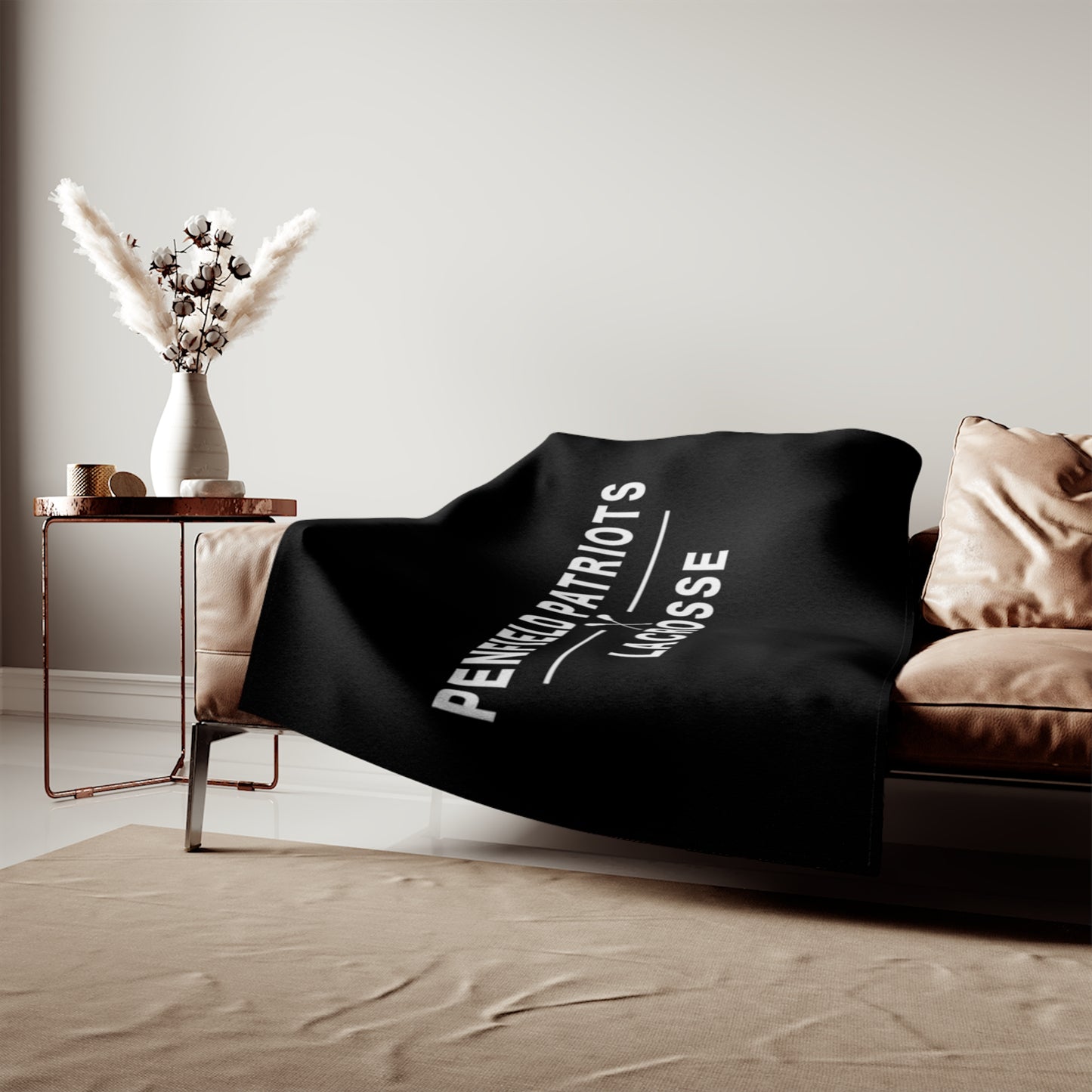 Lacrosse Sweatshirt Blanket