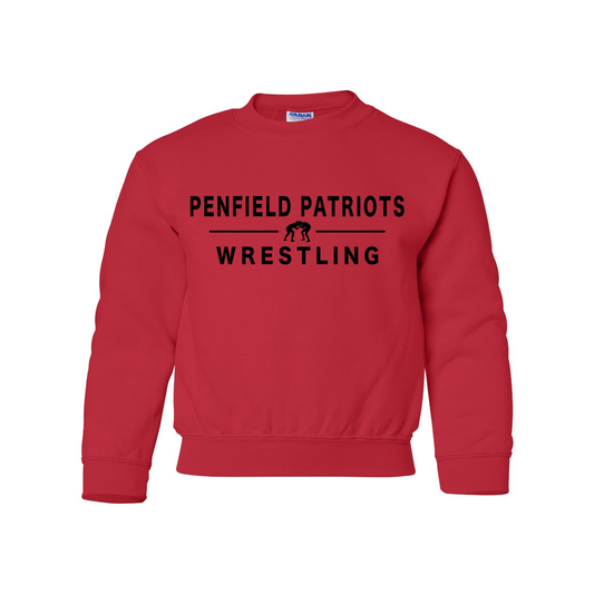 Wrestling Youth Crewneck Sweatshirt