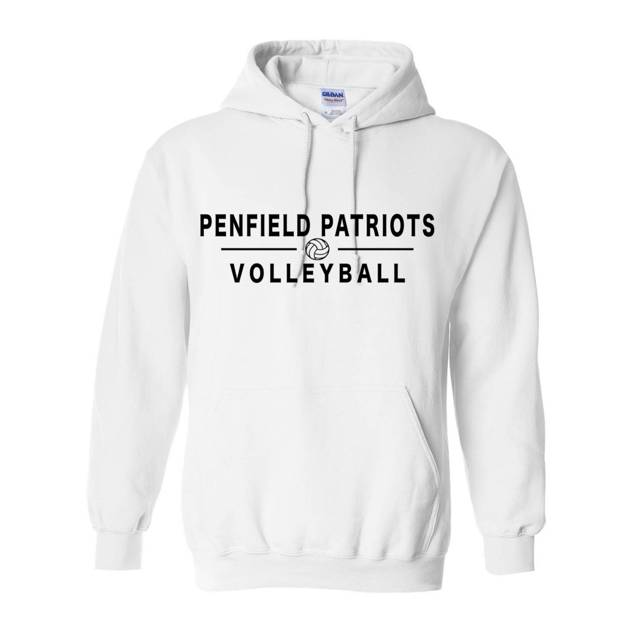 Volleyball Unisex Hooded Sweatshirt