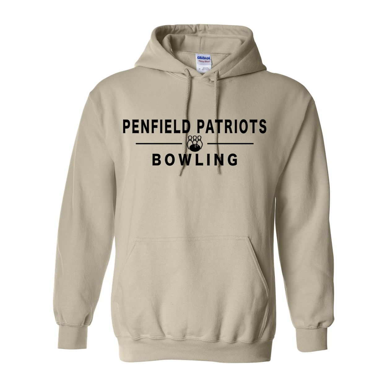 Bowling Unisex Hooded Sweatshirt
