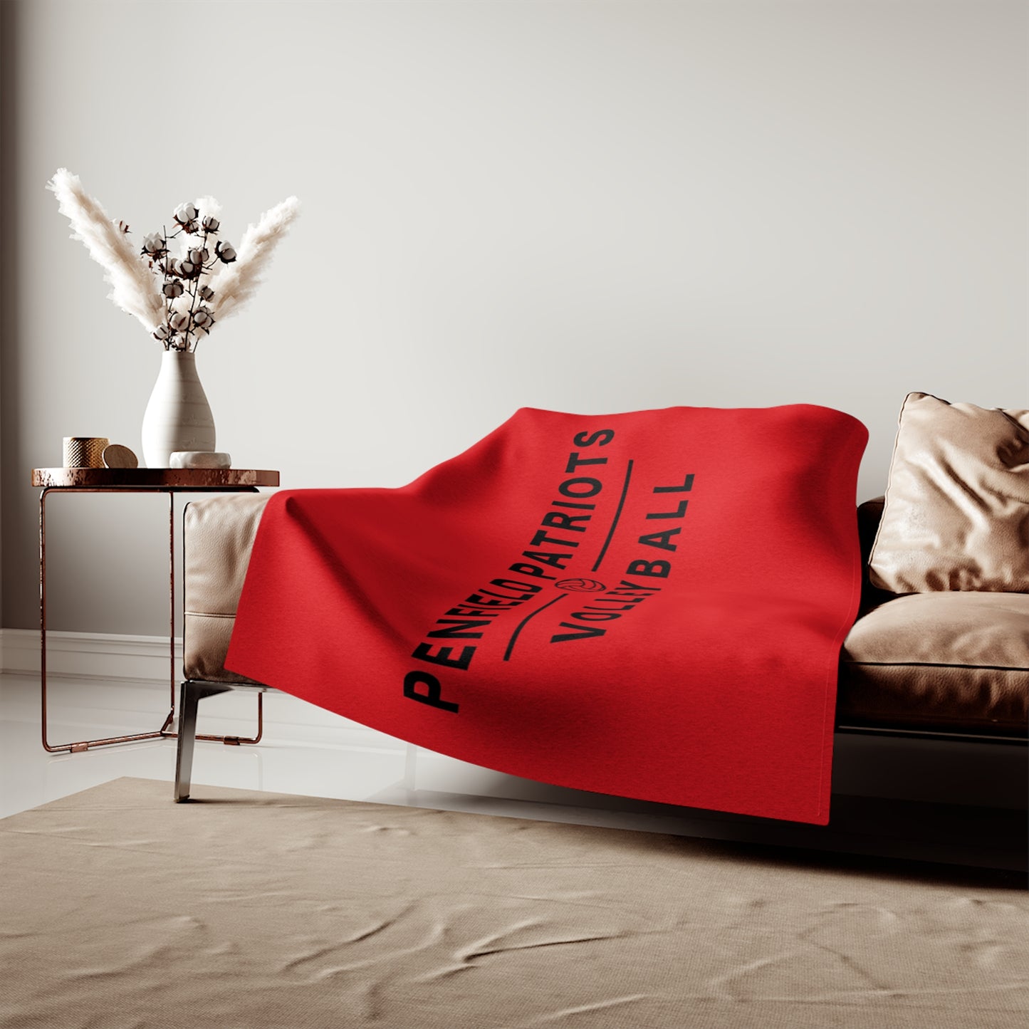 Volleyball Sweatshirt Blanket